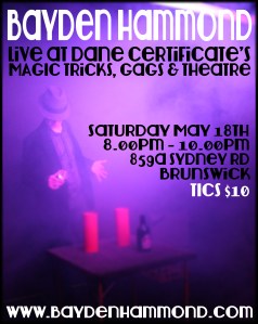 Bayden Hammond - Poster